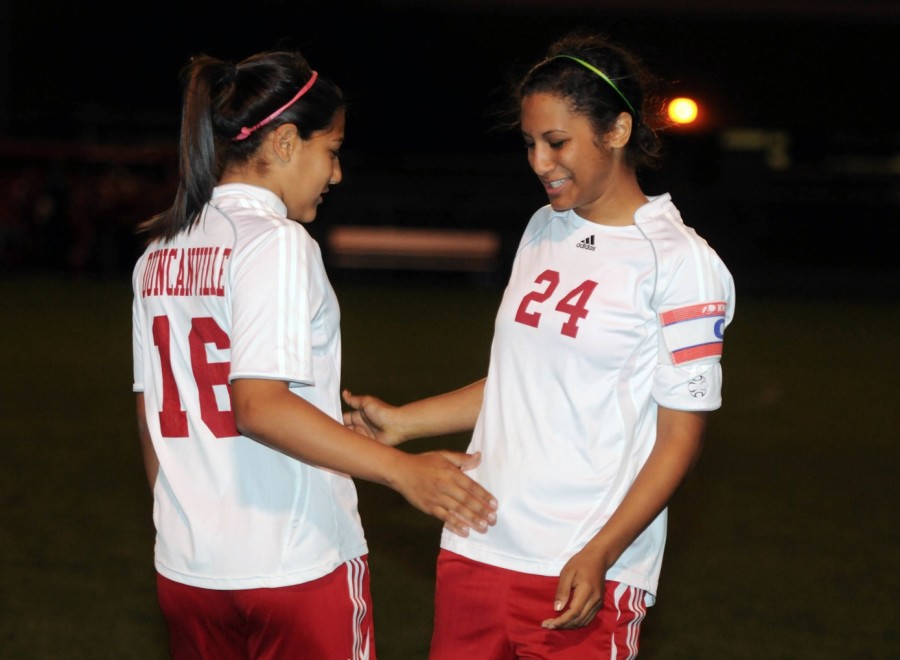 Varsity Girls soccer vs. South Grand Prairie