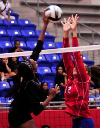 Varsity volleyball vs. Garland