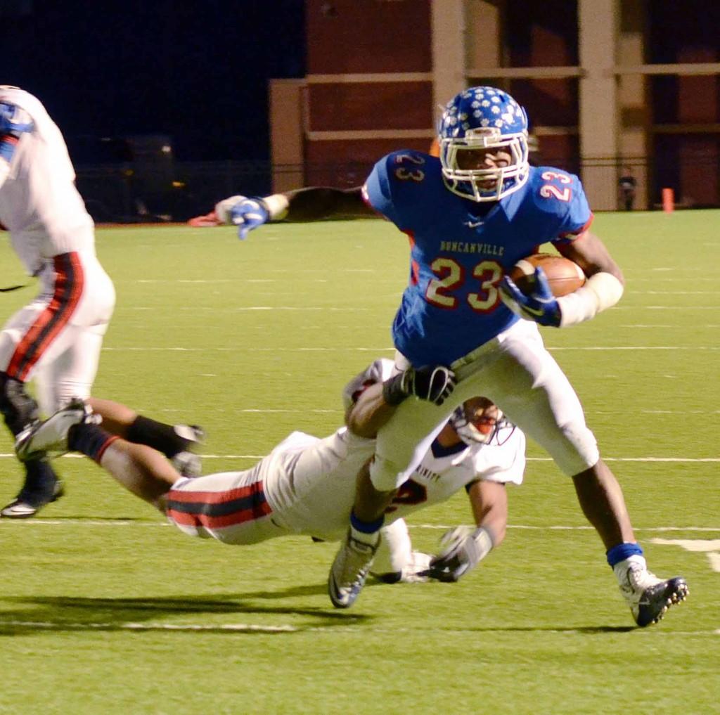 Photos: Varsity football vs. Trinity Bi-District playoffs