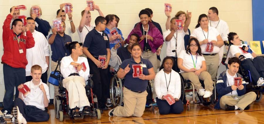 Special Olympics Letter Presentations