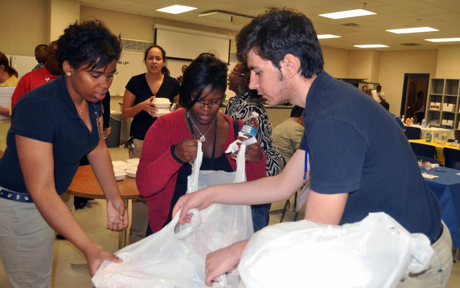 Video: Student Council Faculty baked potatoe luncheon