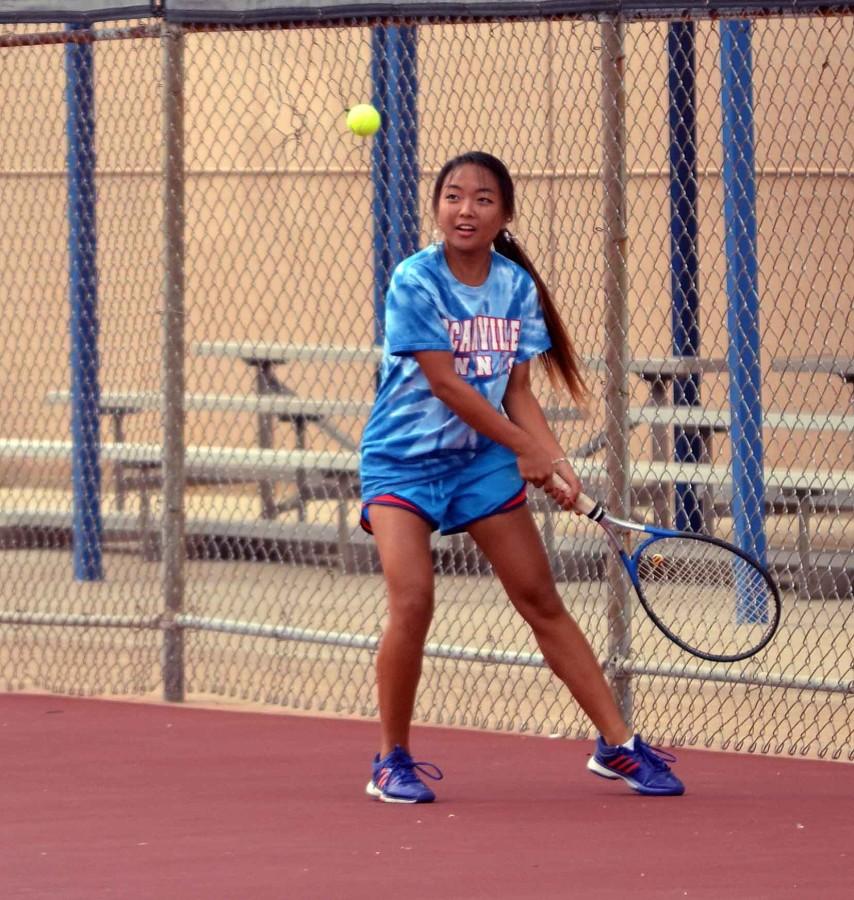 Photos: Photos: Varsity Tennis vs Midlothian