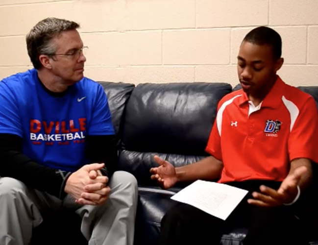 Video: Take Ten with Weston Hill and Boys Basketball Coach Danny Henderson