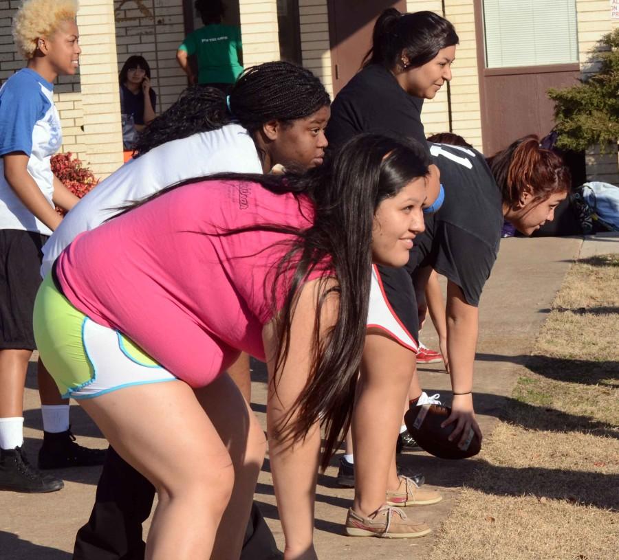 Photos: Powder Puff Practice