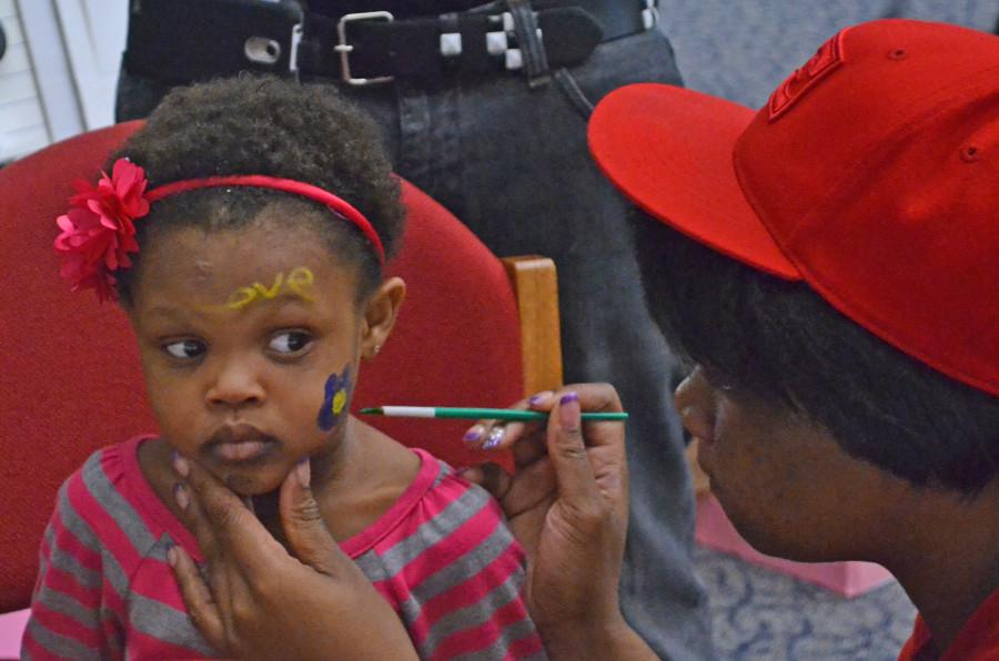 The library carnival will feature face painting as one of the things children and parents can take advantage of this week. (Morgan Montgomery photo)