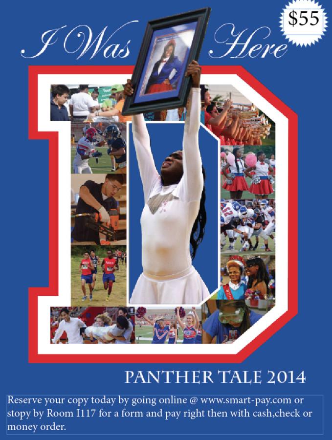 The cover of the 2013-14 yearbook.