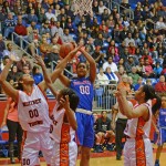 The Pantherettes defeated nationally ranked Whitney Young to win the Sandra Meadows Classic and remain undefeated on the season. (Olivia Davila photo)