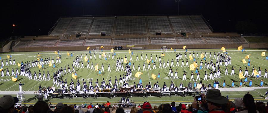 Marching band and High Hats begin competition season with multiple wins