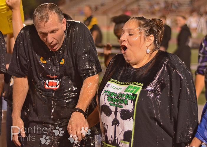 DHS Choral Department sponsors ALS Ice Bucket challenge for teachers 