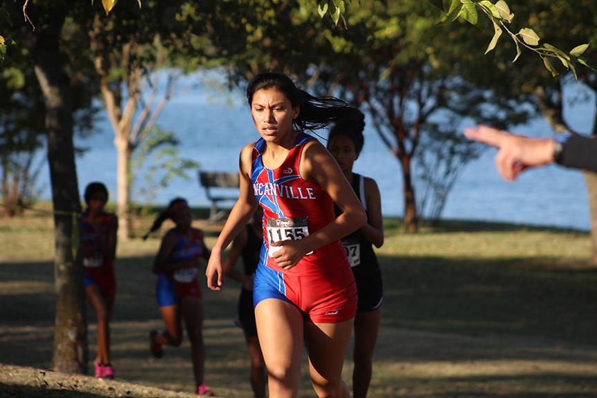 Cross Country competed against other teams at District