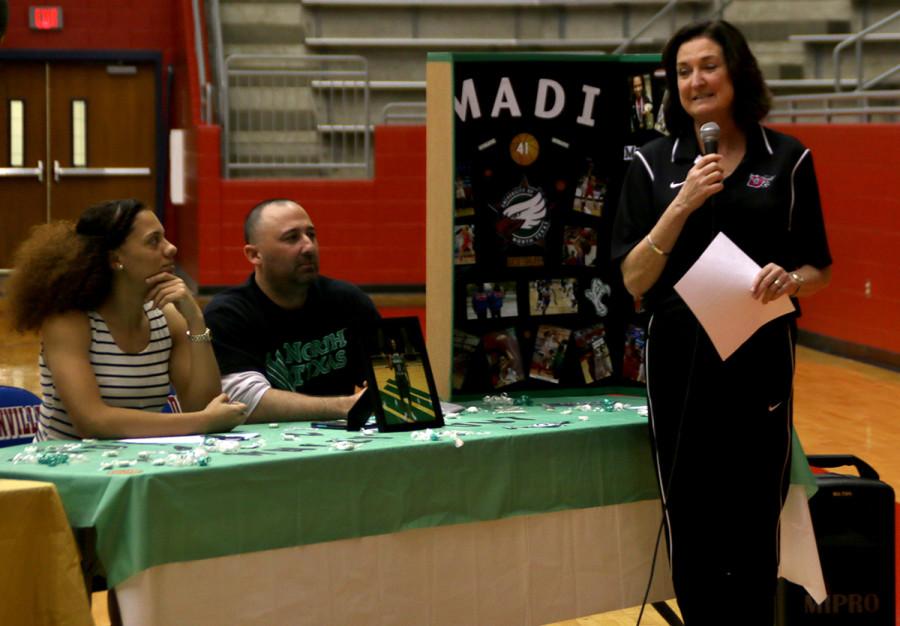 Varsity athletes sign for their future college