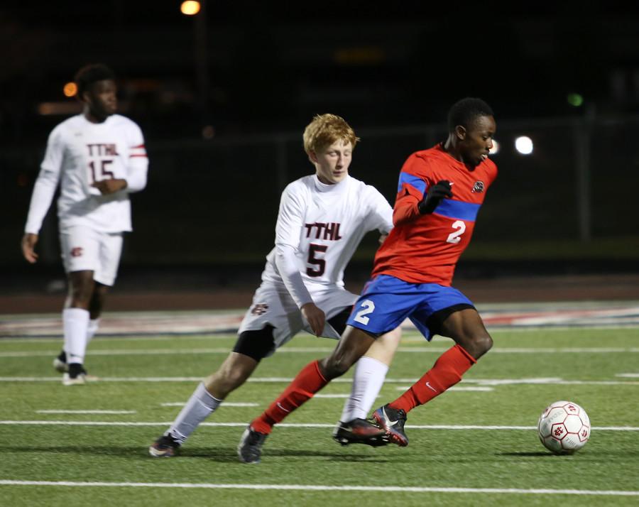 Varsity Boys Soccer goes up against Cedar Hill