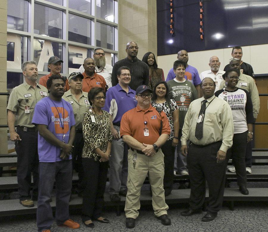 Veterans were honored for their service at a recent luncheon. (Sulema Pineda photo)