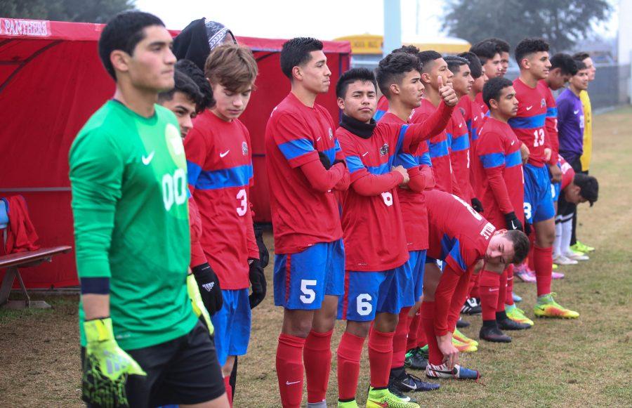 Boys Varsity soccer goes against a worthy opponent