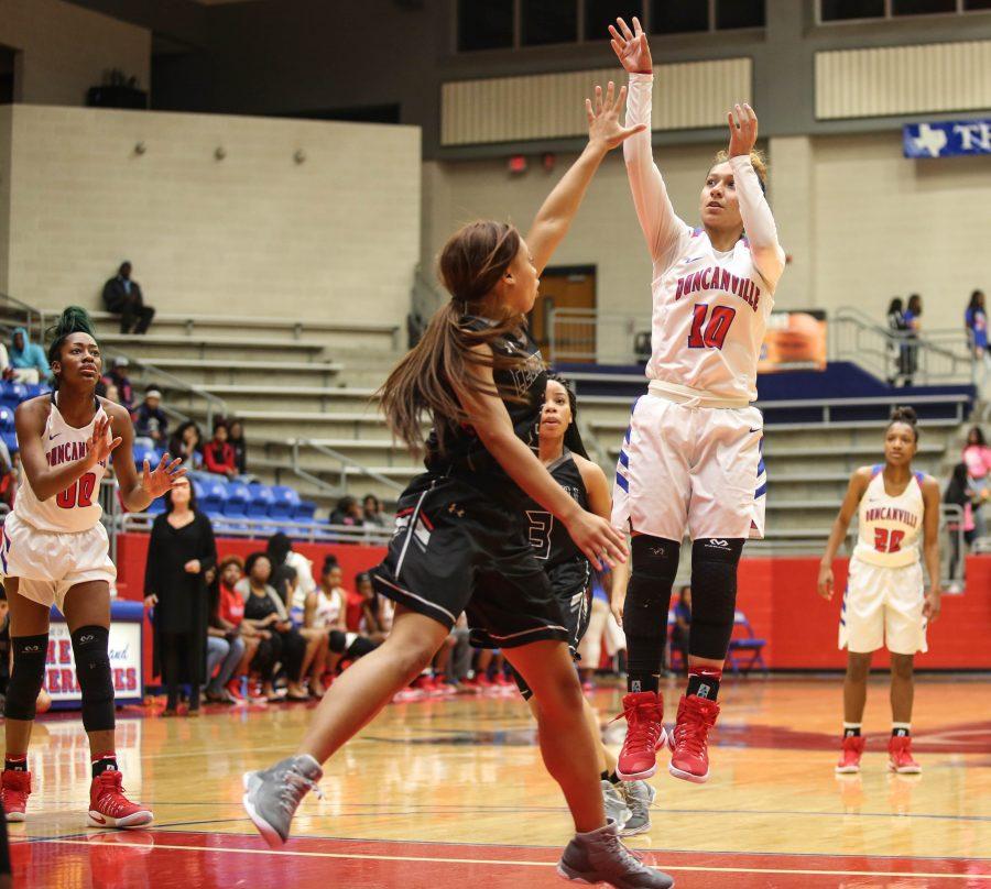 Pantherettes won against Cedar Hill