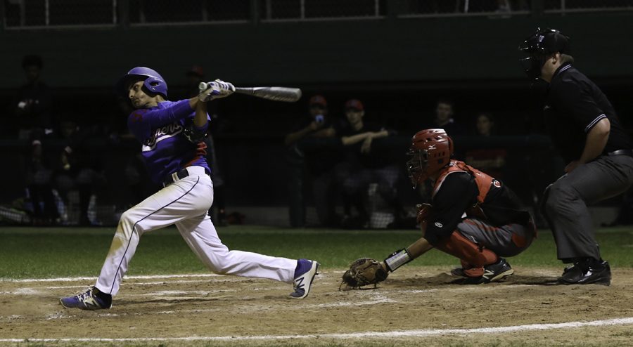 Varsity baseball plays long term rival Cedar Hill