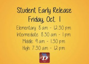 Early Release Oct. 1