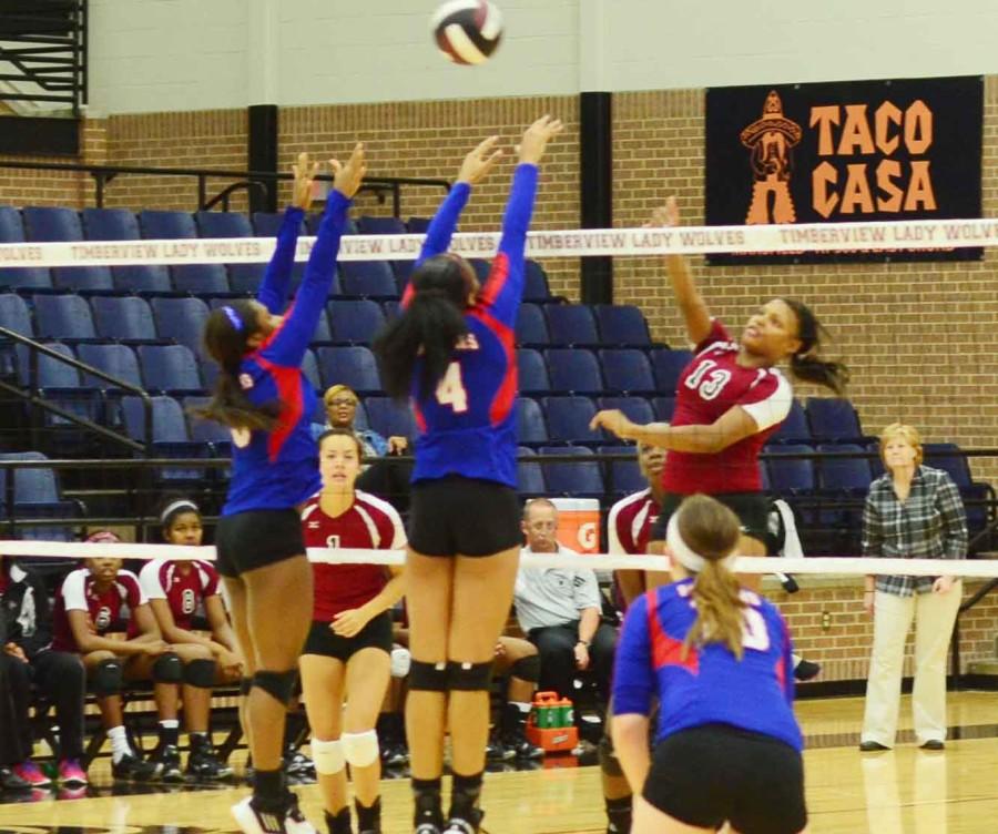 Photos: Varsity Volleyball vs Timberview